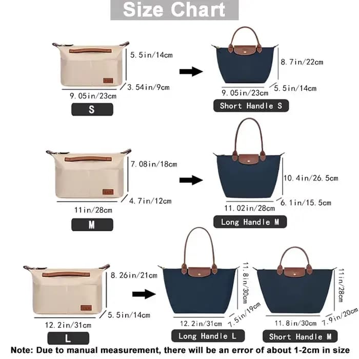 Sac intérieur pour sacs à main Longchamp LE PLIAGE
