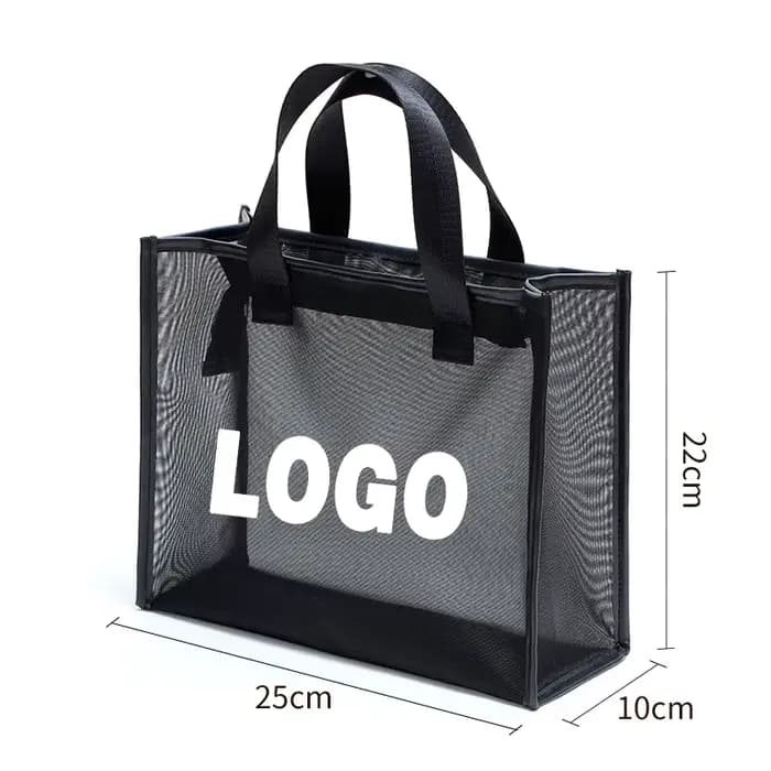 Sac d'école de maquillage portable avec logo personnalisé