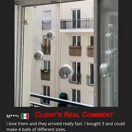 Mini miroirs carrés auto-adhésifs