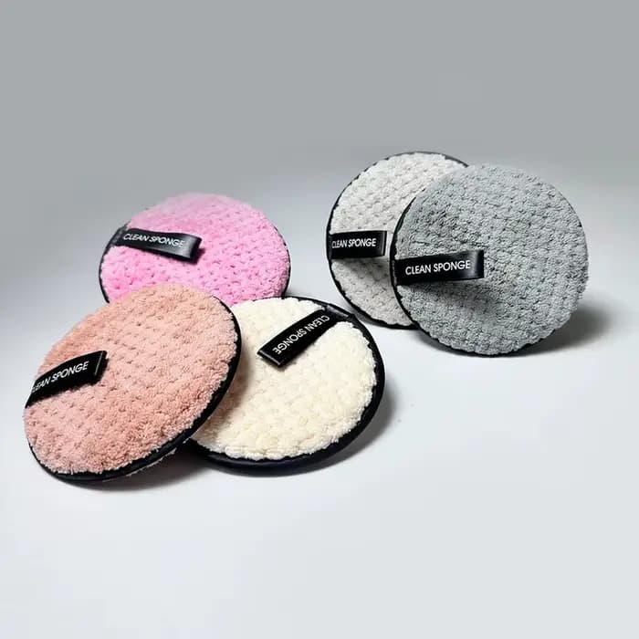 ​ ​ Tampons démaquillants en microfibre