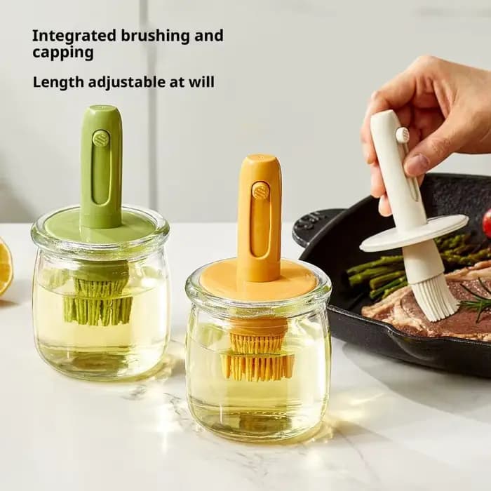 Bouteille de brosse à huile télescopique