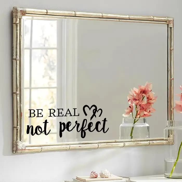 Autocollants muraux de miroir pour meubles