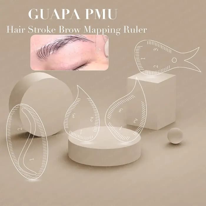 Kit d'outils de cartographie des sourcils en forme de larme