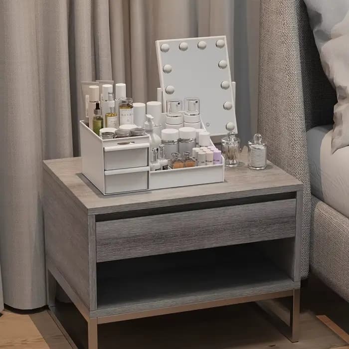 Boîte de rangement pour parfums pour hommes avec tiroirs - Organiseur cosmétique