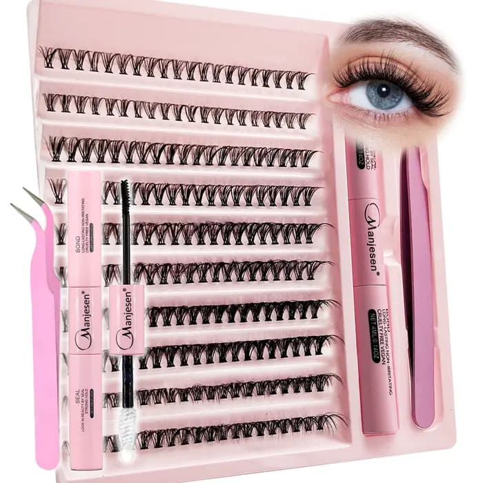Kit d'extension de cils bricolage