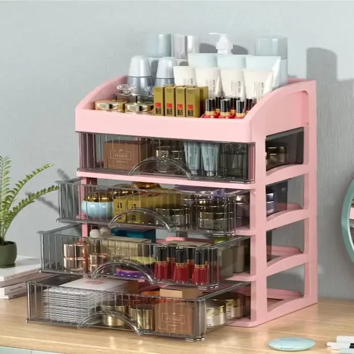 Boîte de rangement de maquillage à 5 couches
