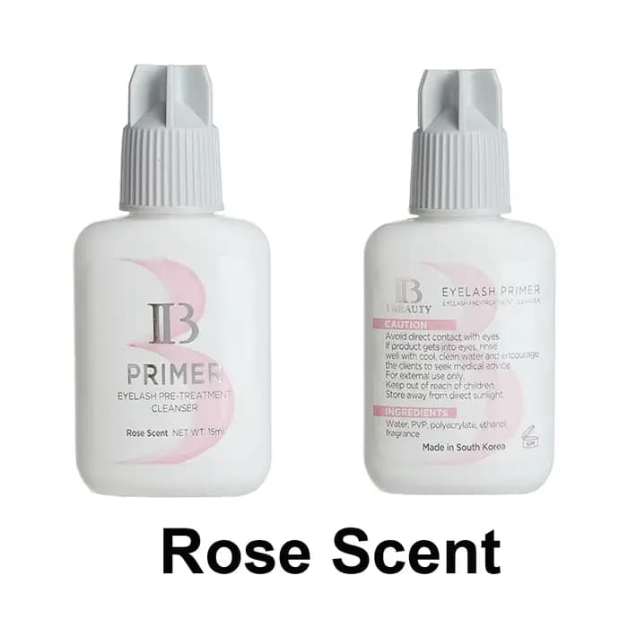I Beauty Primer Collect Super Bonder Agent fixateur Extension de cils apprêt clair nettoyant ib parfum banane Rose