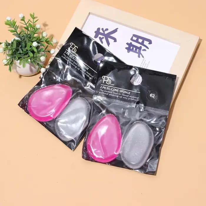 Mélangeur en Silicone, éponge bouffante de maquillage pour fond de teint liquide