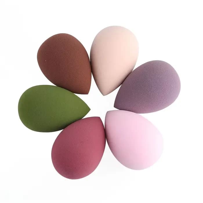 Éponge de maquillage personnalisée multicolore
