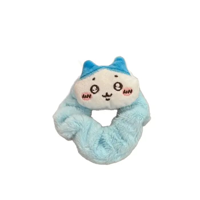 Nœud en peluche pour cheveux