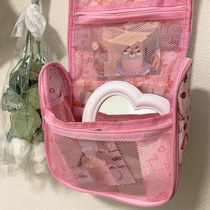 Sac à cosmétiques Kawaii Sanrio Hello Kitty