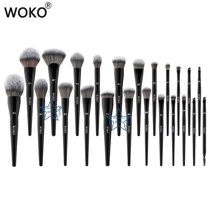 Fond de teint professionnel poudre surligneur Contour crème Blush pinceaux de maquillage correcteur fard à paupières taches Liner sourcil pinceau à lèvres
