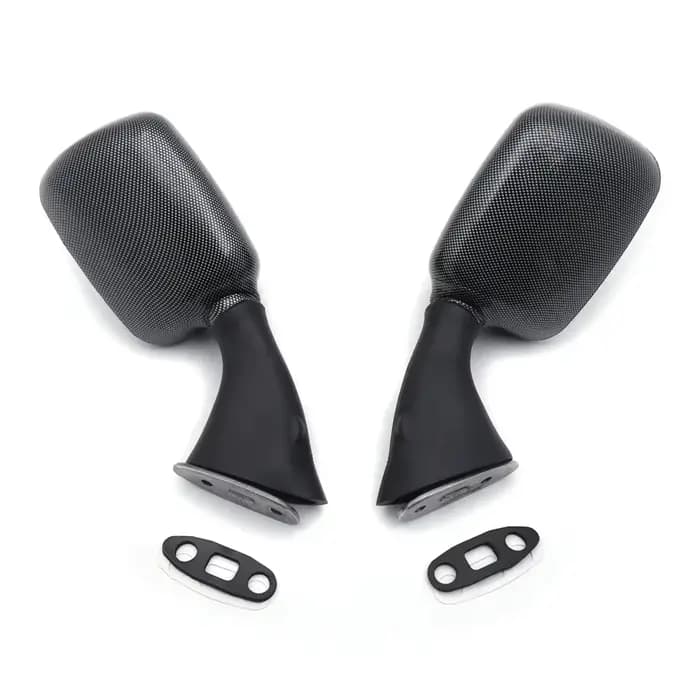 Rétroviseur de moto pour Suzuki GSXR600/750 2001-2003 1300R Hayabusa 1999-2020, rétroviseur en carbone