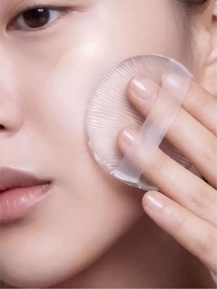 Éponge de maquillage en silicone
