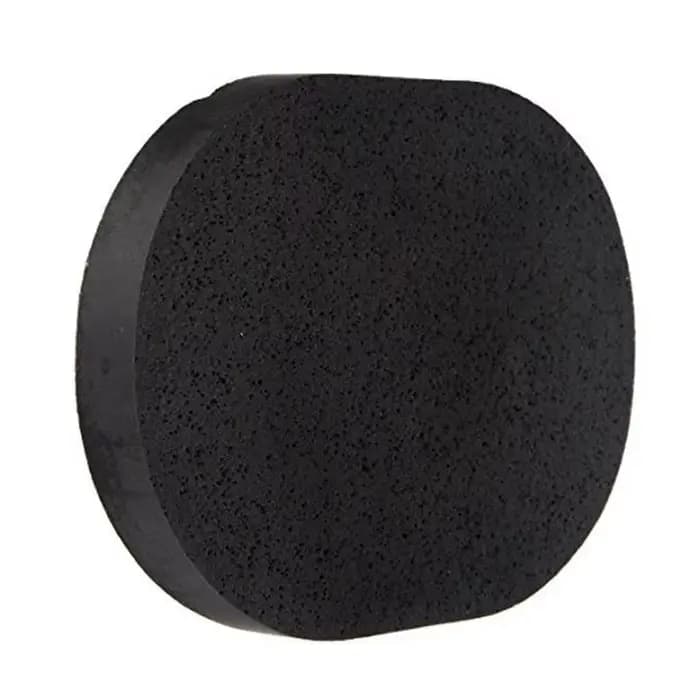 Éponge en bambou noir naturel doux