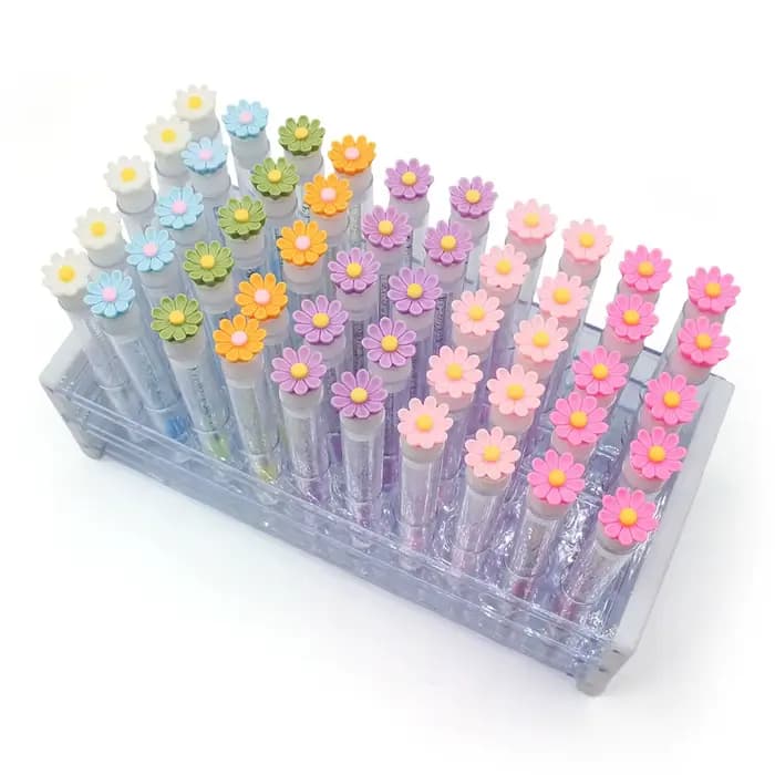Tubes de brosse à cils avec baguettes de Mascara en cristal