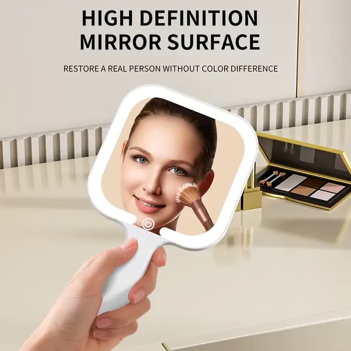 Miroir de maquillage intelligent LED