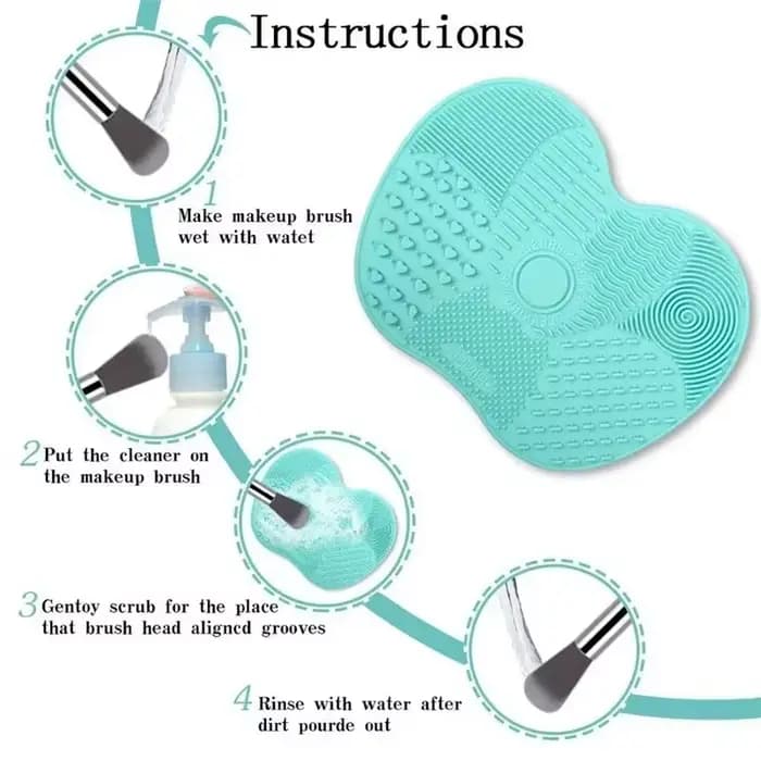 Nettoyeur de brosse en Silicone