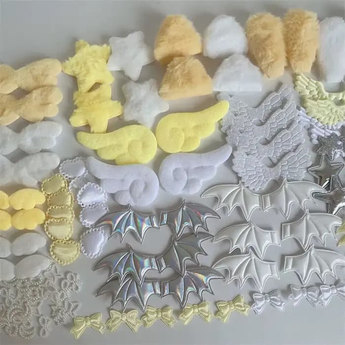 Ensemble d'accessoires colorés de 99 pièces en dentelle rose, pour la création de ventilateurs manuels DIY, matériel pour emballages décoratifs et décoration de cartes