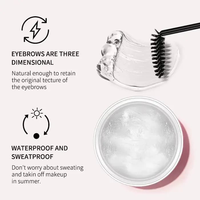 Gel coiffant pour sourcils 3D