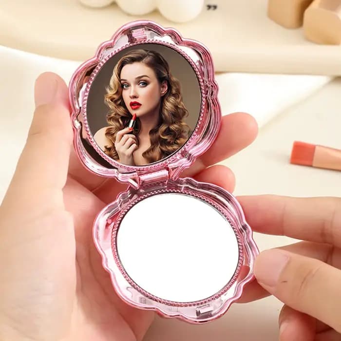 Miroir Double face pliable et Portable
