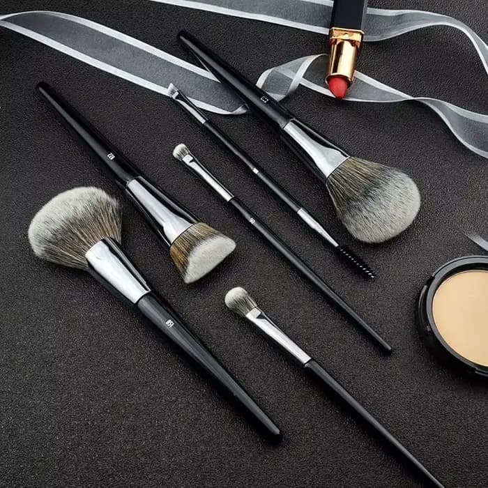 Pinceau rond de maquillage pour poudre