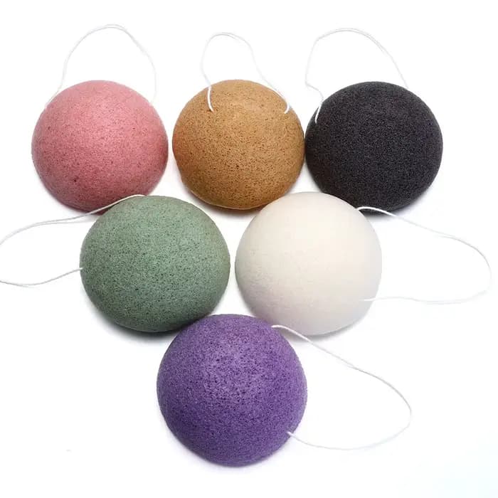 Éponge Konjac pour le lavage du visage