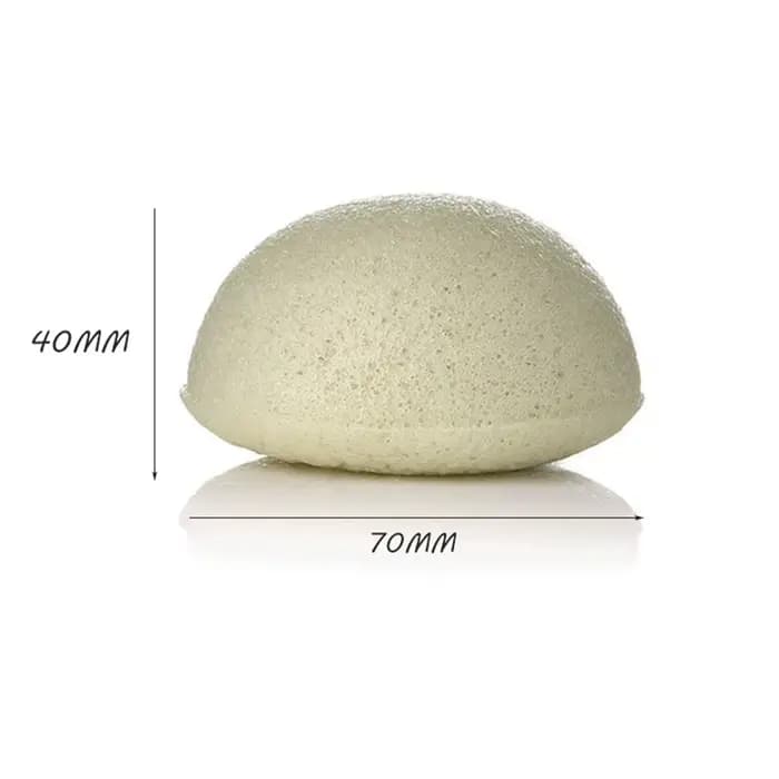 Éponge Konjac ronde pour le lavage du visage