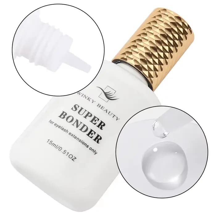 Agent de fixation Super Bonder pour Extensions de cils