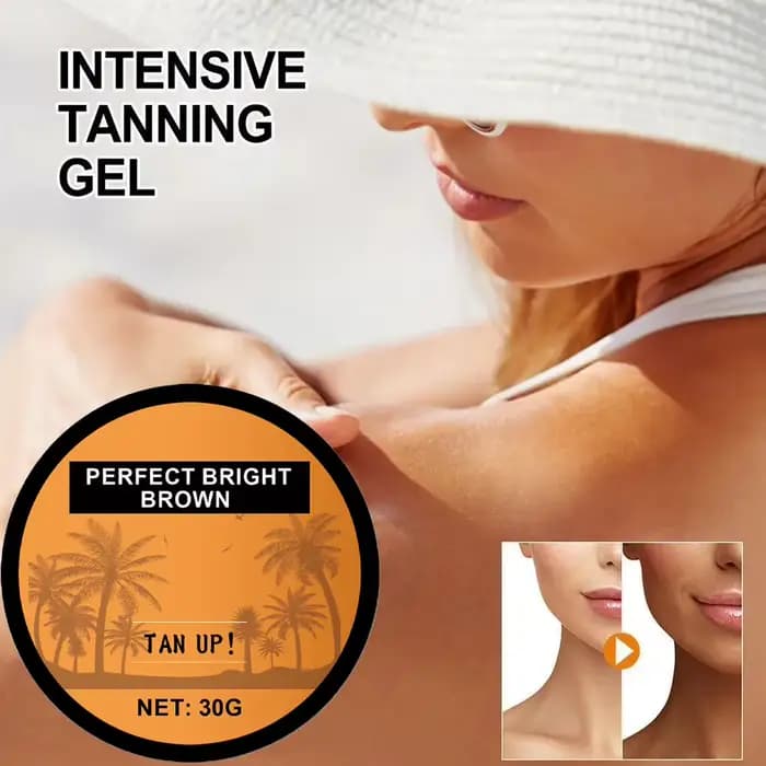 Crème bronzante naturelle nourrissante