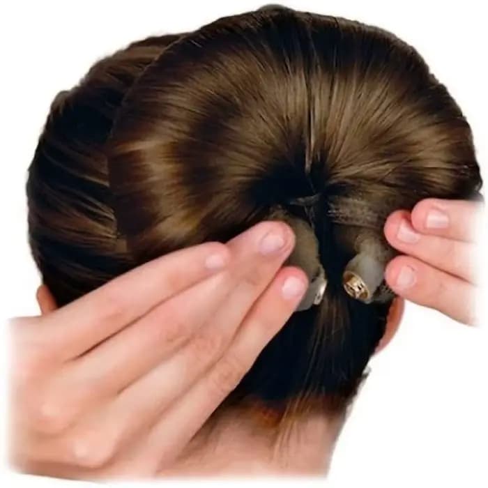 Fabricant de chignon magique noir/marron/Beige
