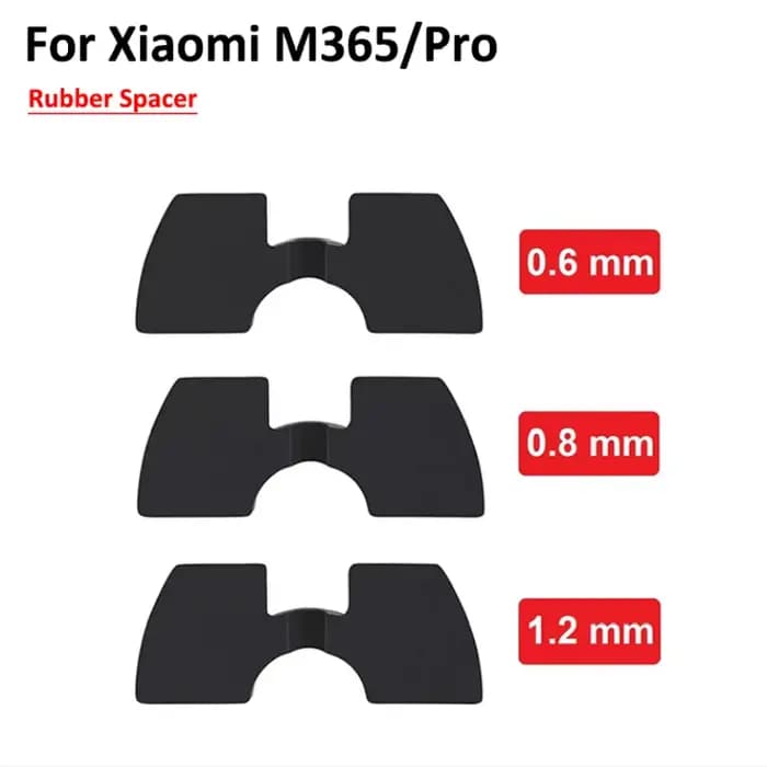 Entretoise de coussin d'amortissement en caoutchouc, amortisseur de vibrations, accessoires, Pack de vibrations de fourche avant pour Scooter Xiaomi M365 1S Pro Mi Pro2