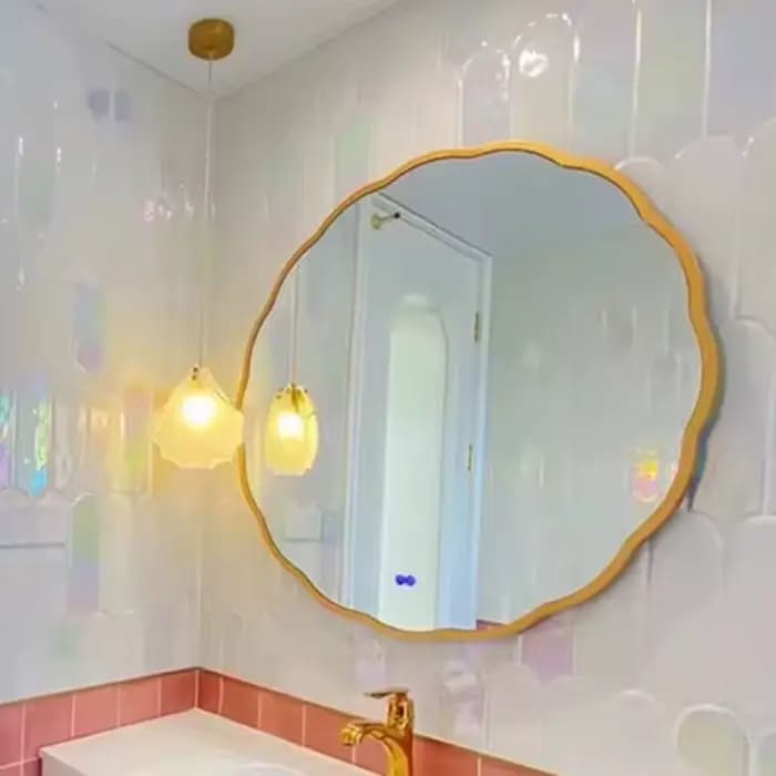 Miroir chinois créatif petit Restaurant Simple mode beauté