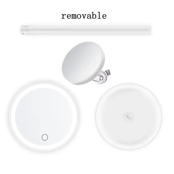 Miroir de maquillage LED 3 couleurs