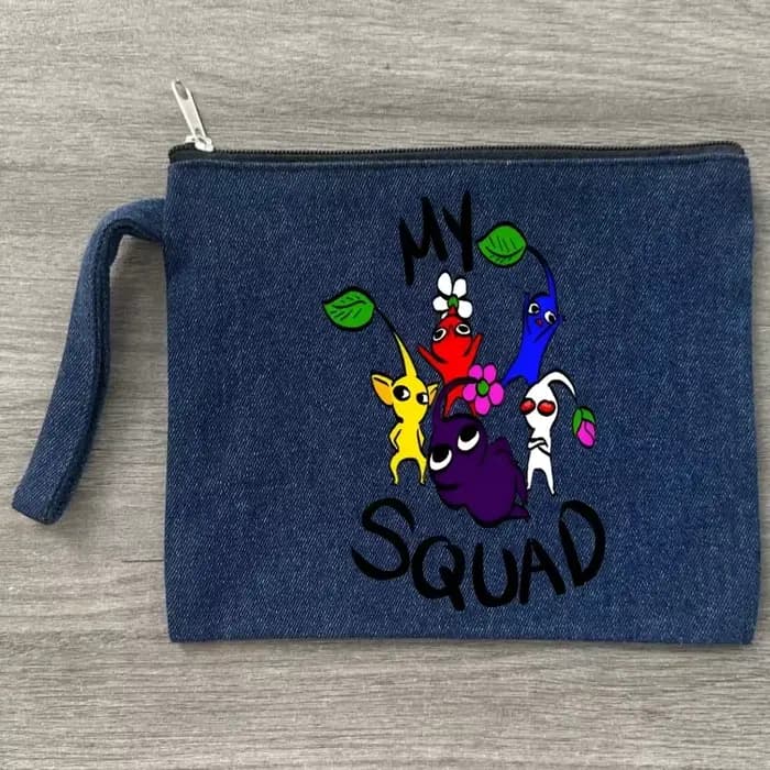 Pikmin – trousse de maquillage imprimée