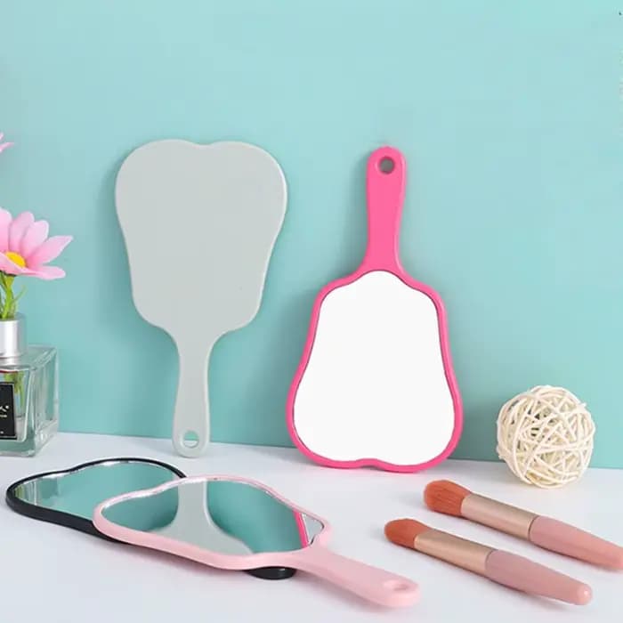 Miroir en plastique Simple en forme de dent