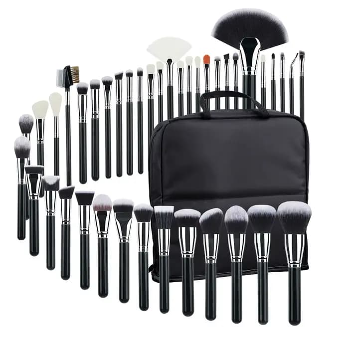 Ensemble de pinceaux de maquillage professionnels