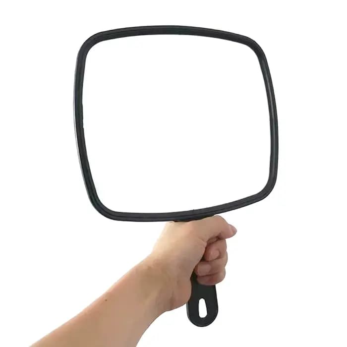 Miroir à main pratique avec poignée pour la maison