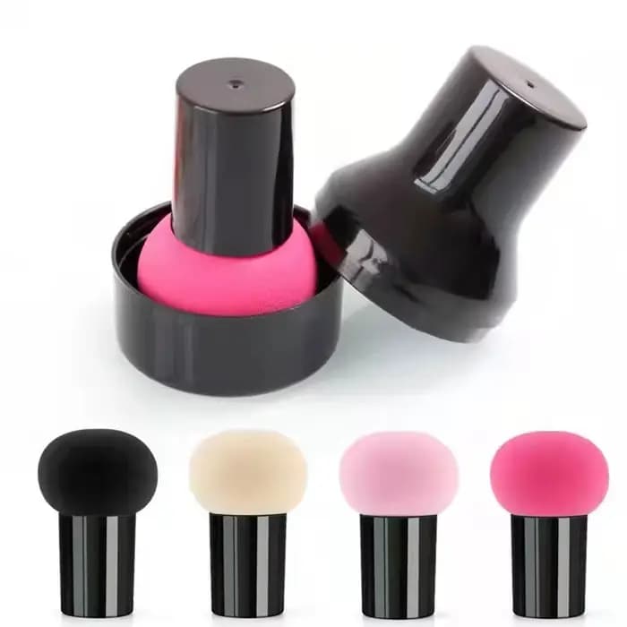 1PC tête de champignon bouffée cosmétique fond de teint éponge de maquillage