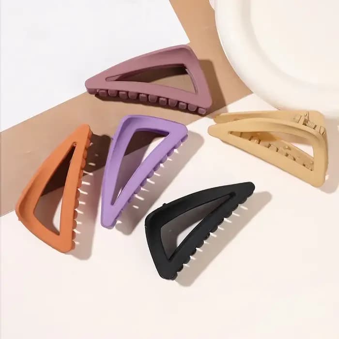 Pince à Cheveux Triangle Givrée pour Femme et Fille