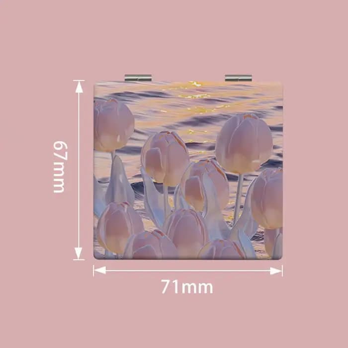 Miroir cosmétique miroir double face miroir mignon pour