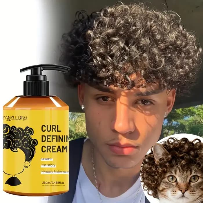 Crème coiffante pour cheveux bouclés 280 ml