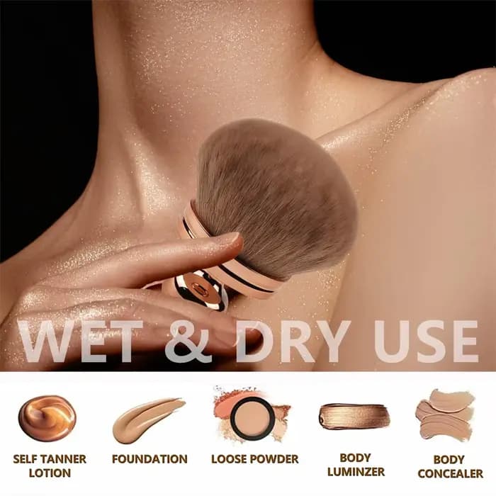 Pinceau de maquillage pour le corps Extra Large pour auto-bronzant