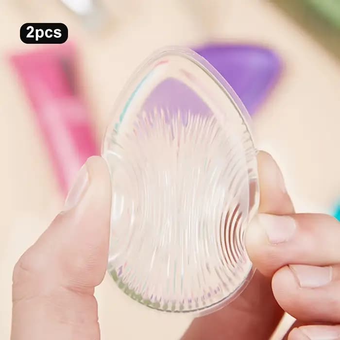 Éponge de maquillage en Silicone en forme de larme