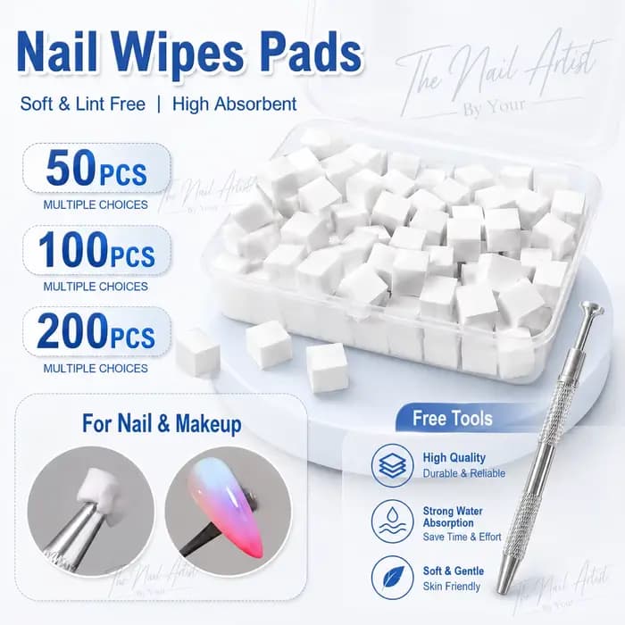 Éponge douce pour nail art