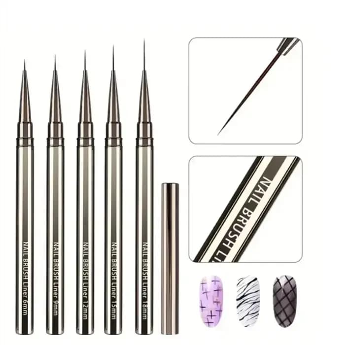 Pinceaux pour revêtement d'ongles