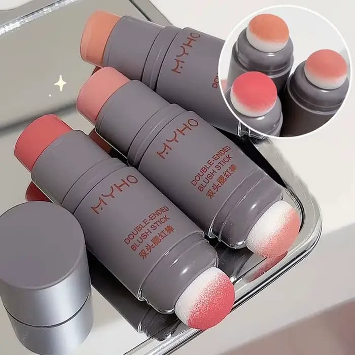 Bâton de blush à double extrémité