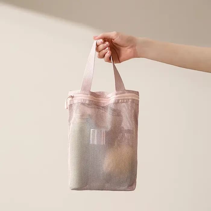 Trousse de toilette portable 23x26cm avec poignée pratique