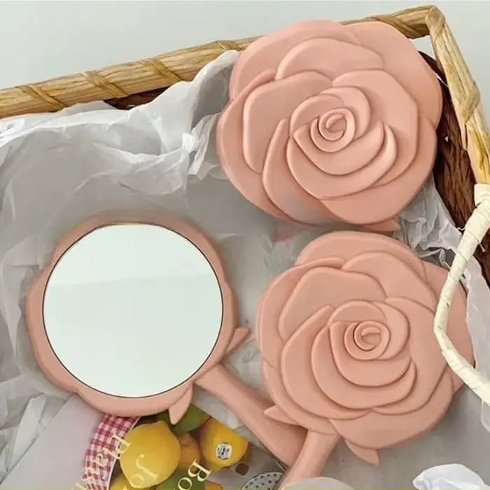 Miroir de maquillage portable pour femmes