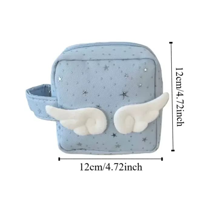 Mini trousse de maquillage pour femmes avec poignée